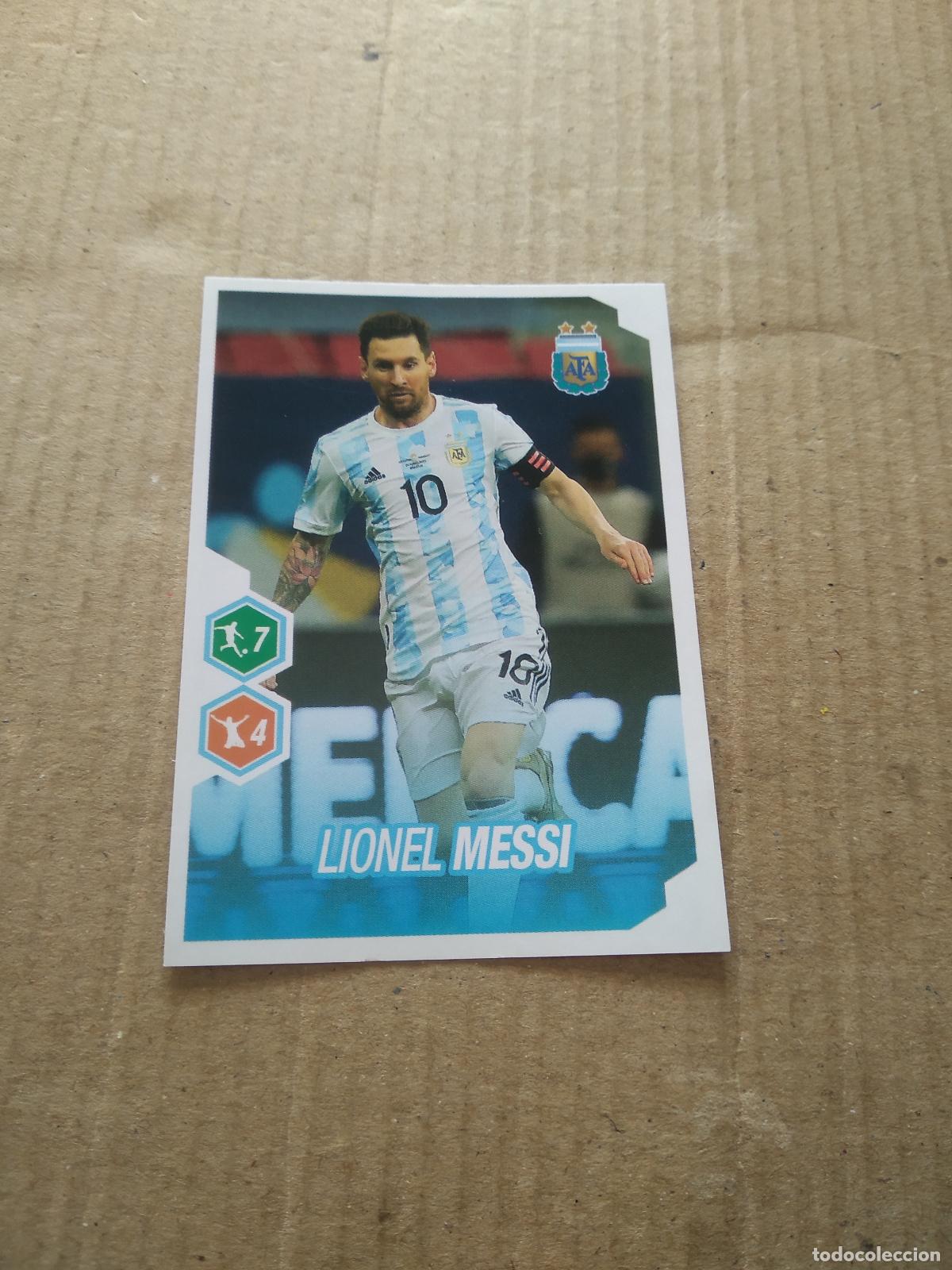 Cromos de F&uacute;tbol: 515 LIONEL MESSI SELECCION NACIONAL CROMO FUTBOL ARGENTINO PANINI LIGA ARGENTINA 2022