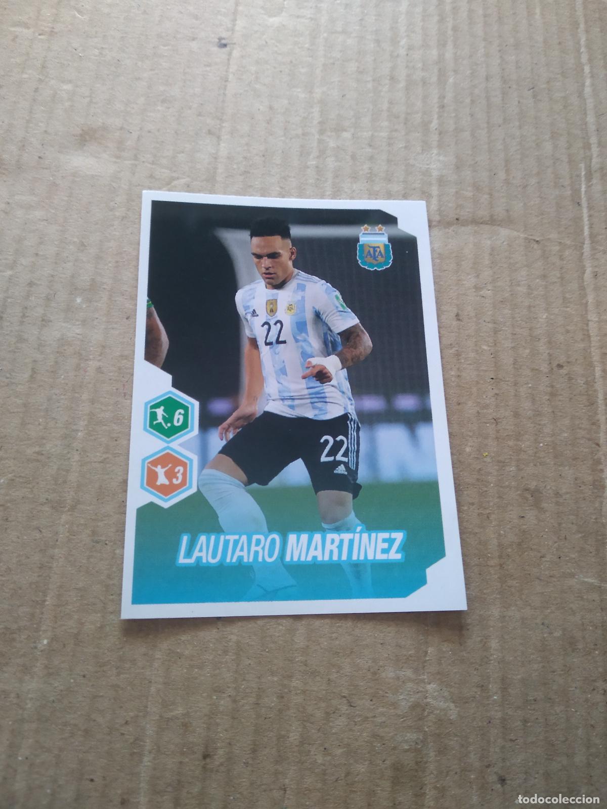 Cromos de F&uacute;tbol: 516 LAUTARO MARTINEZ SELECCION NACIONAL CROMO FUTBOL ARGENTINO PANINI LIGA ARGENTINA 2022