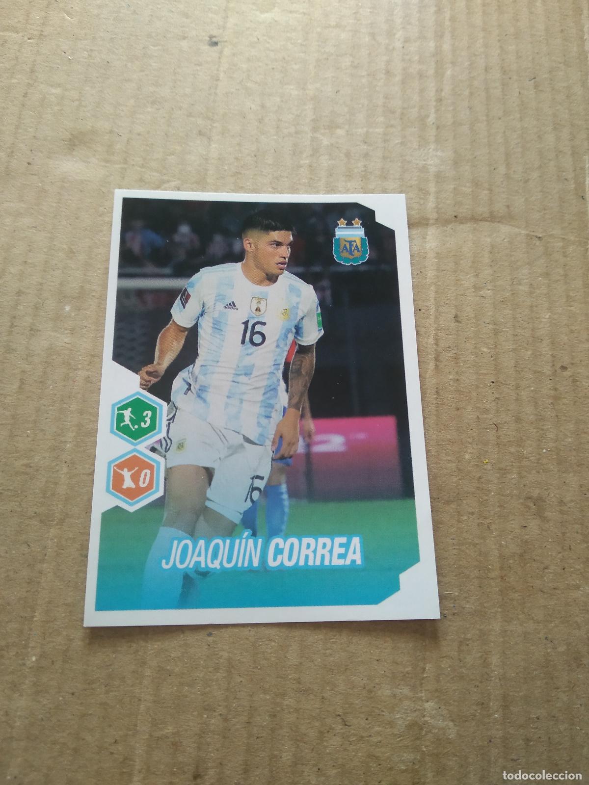 Cromos de F&uacute;tbol: 517 JOAQUIN CORREA SELECCION NACIONAL CROMO FUTBOL ARGENTINO PANINI LIGA ARGENTINA 2022