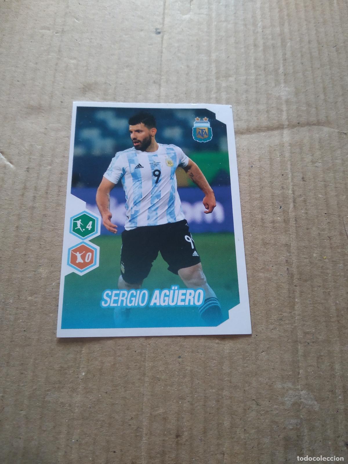 Cromos de F&uacute;tbol: 519 SERGIO AG&Uuml;ERO SELECCION NACIONAL CROMO FUTBOL ARGENTINO PANINI LIGA ARGENTINA 2022