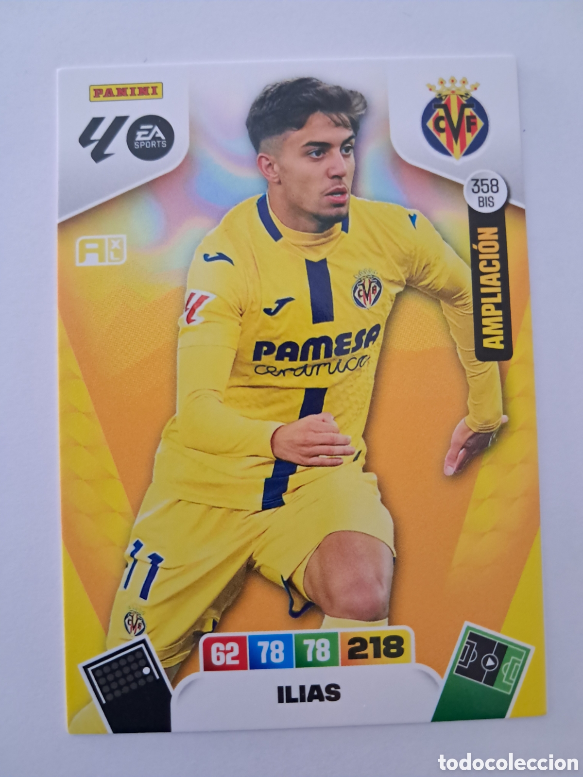 Cromos de F&uacute;tbol: 358 BIS Ilias Adrenalyn