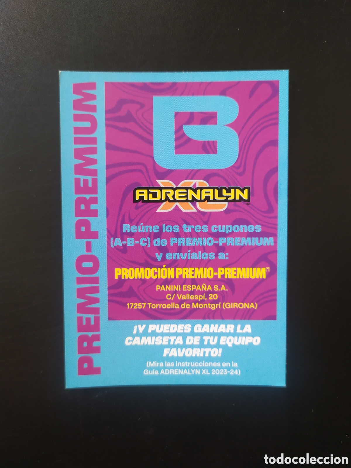 Cromos de F&uacute;tbol: Adrenalyn 2023 2024 23 24 panini letra B premio premium