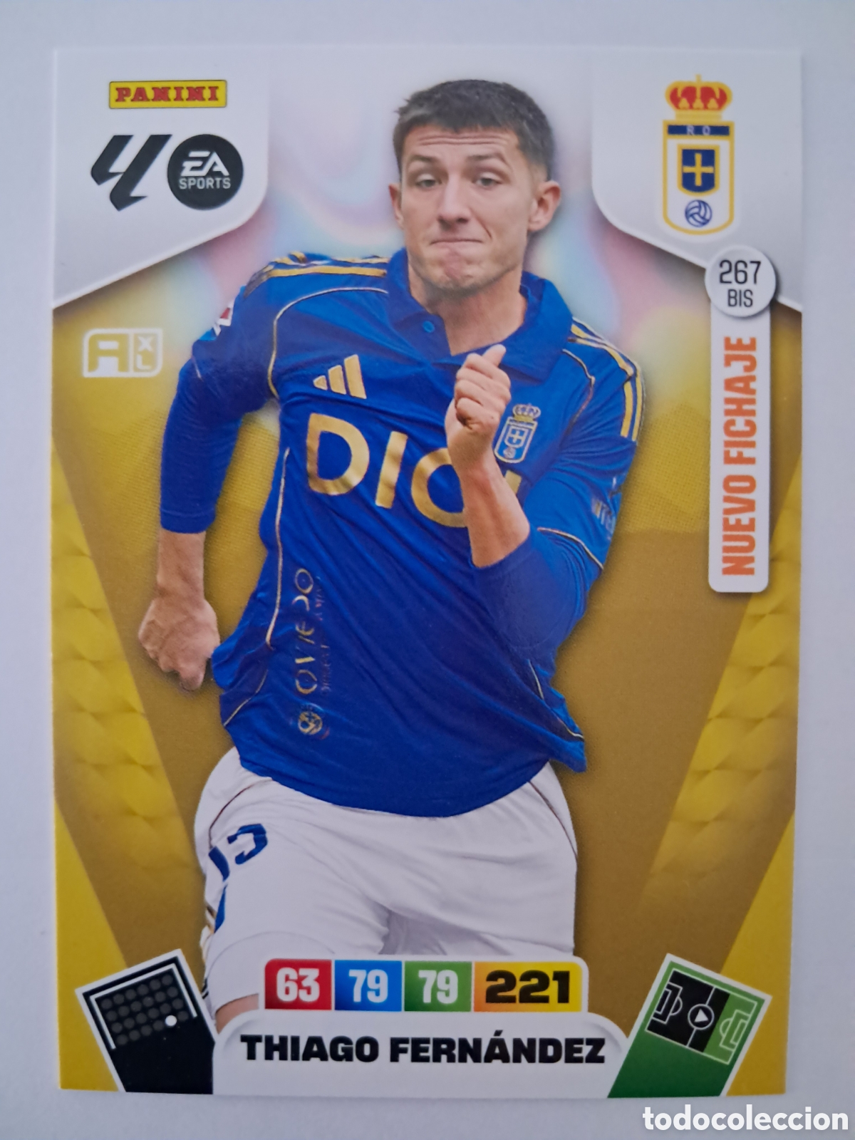 Cartes &agrave; collectionner de Football: 267 BIS Thiago Fern&aacute;ndez Adrenalyn