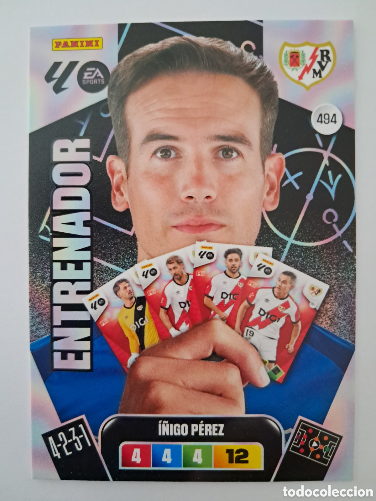 Cartes &agrave; collectionner de Football: 494 &Iacute;&ntilde;igo P&eacute;rez Adrenalyn