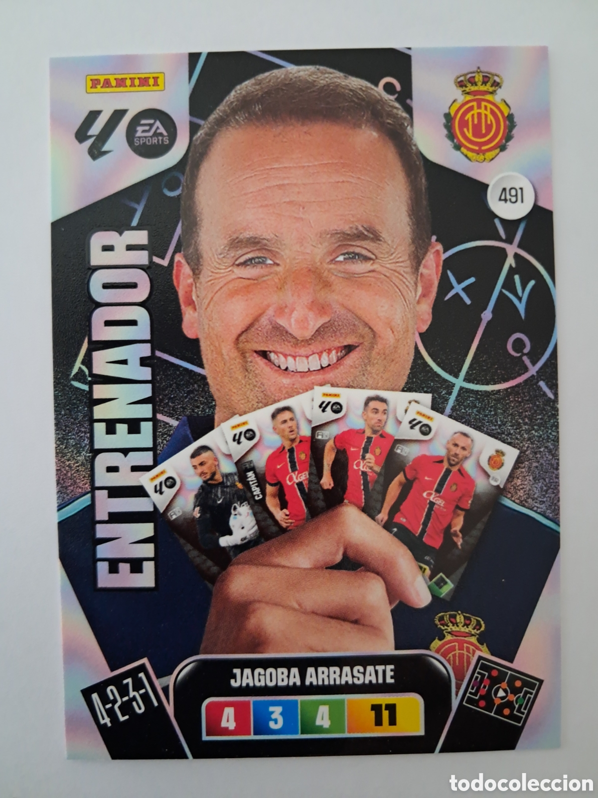 Cromos de F&uacute;tbol: 491 Jagoba Arrasate Adrenalyn