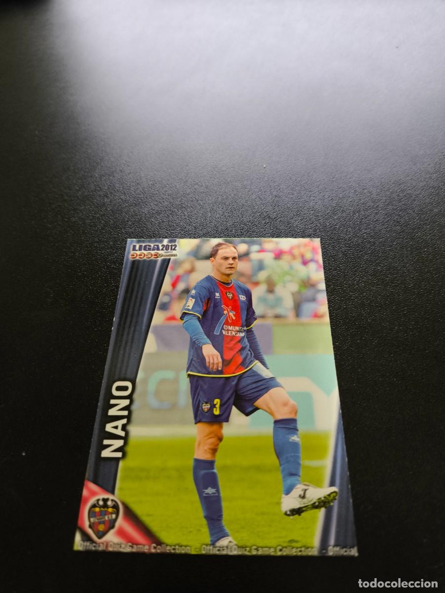 Cromos de F&uacute;tbol: 358 NANO LEVANTE MUNDICROMO LIGA 2011 2012 11 12 NO PANINI ESTE MEGACRACKS