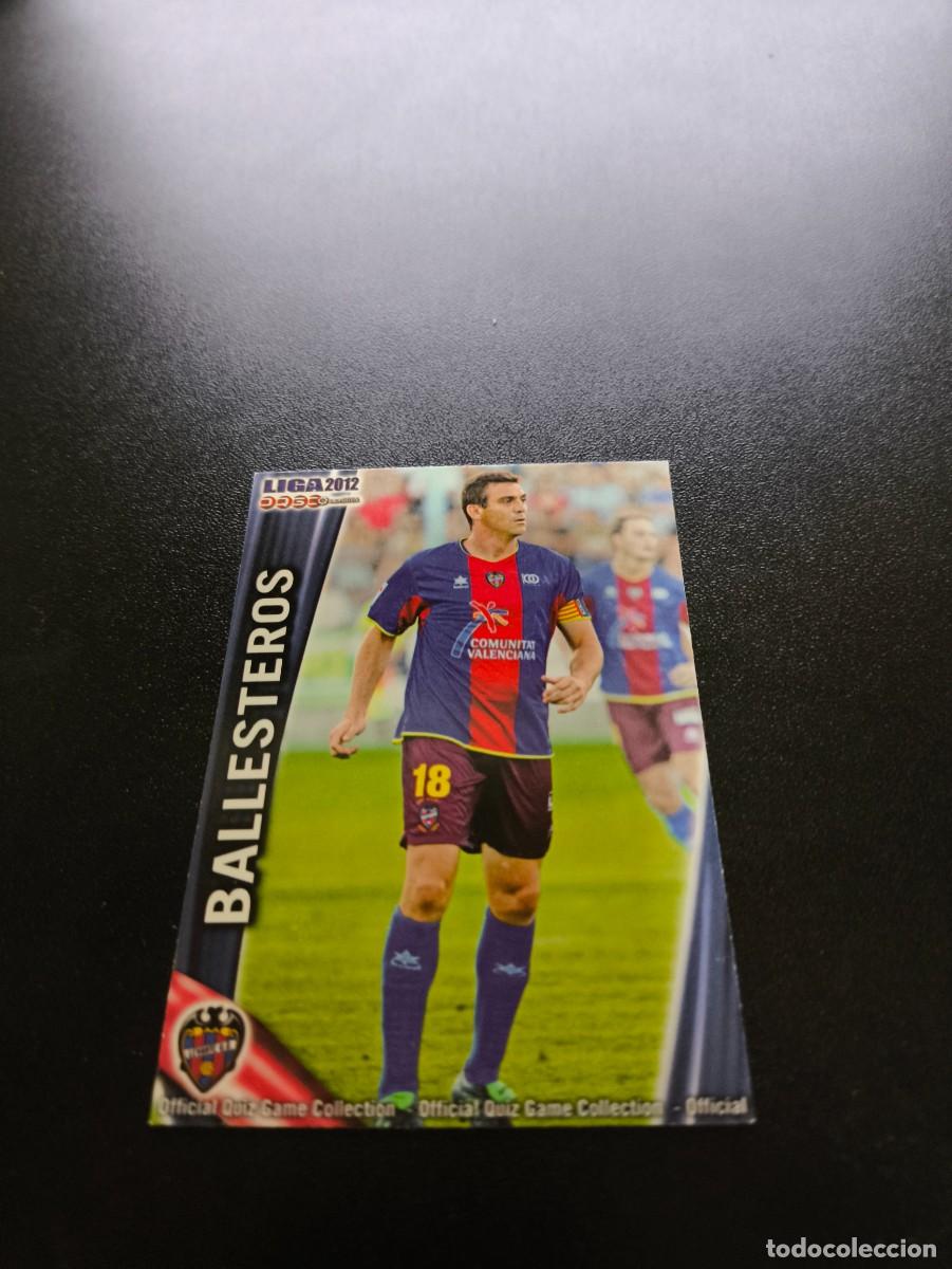 Cromos de F&uacute;tbol: 359 BALLESTEROS LEVANTE MUNDICROMO LIGA 2011 2012 11 12 NO PANINI ESTE MEGACRACKS