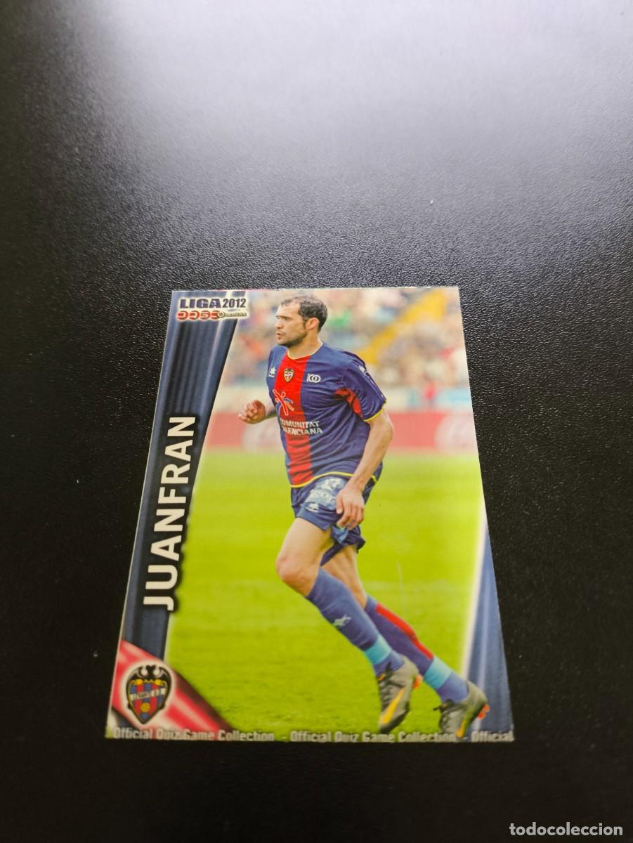 Cromos de F&uacute;tbol: 361 JUANFRAN LEVANTE MUNDICROMO LIGA 2011 2012 11 12 NO PANINI ESTE MEGACRACKS