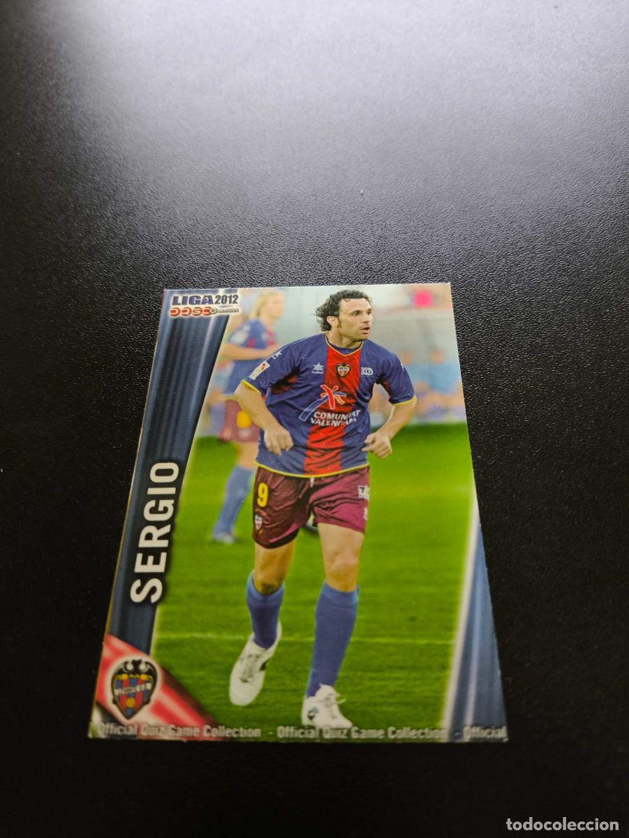 Cromos de F&uacute;tbol: 364 SERGIO LEVANTE MUNDICROMO LIGA 2011 2012 11 12 NO PANINI ESTE MEGACRACKS