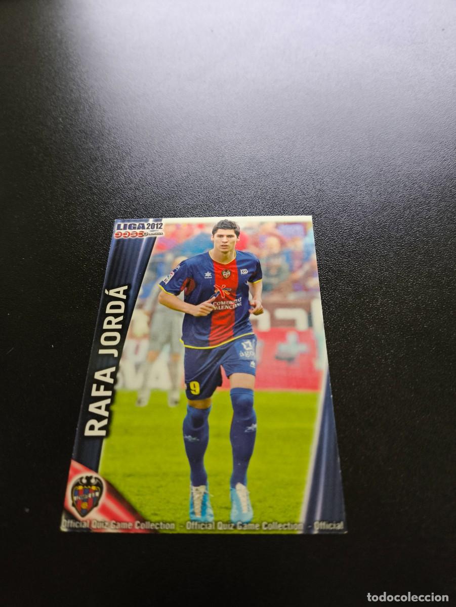 Cromos de F&uacute;tbol: 371 RAFA JORDA LEVANTE MUNDICROMO LIGA 2011 2012 11 12 NO PANINI ESTE MEGACRACKS