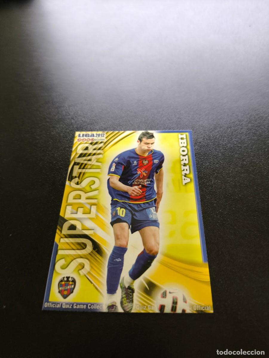 Cromos de F&uacute;tbol: 376 IBORRA MATE SUPERSTAR LEVANTE MUNDICROMO LIGA 2011 2012 11 12 NO PANINI ESTE MEGACRACKS