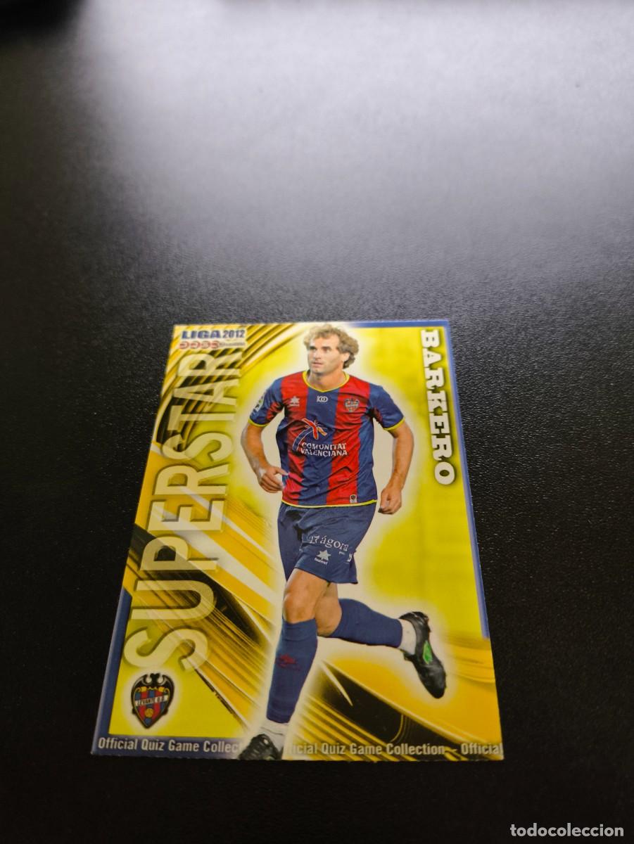 Cromos de F&uacute;tbol: 377 BARKERO MATE SUPERSTAR LEVANTE MUNDICROMO LIGA 2011 2012 11 12 NO PANINI ESTE MEGACRACKS