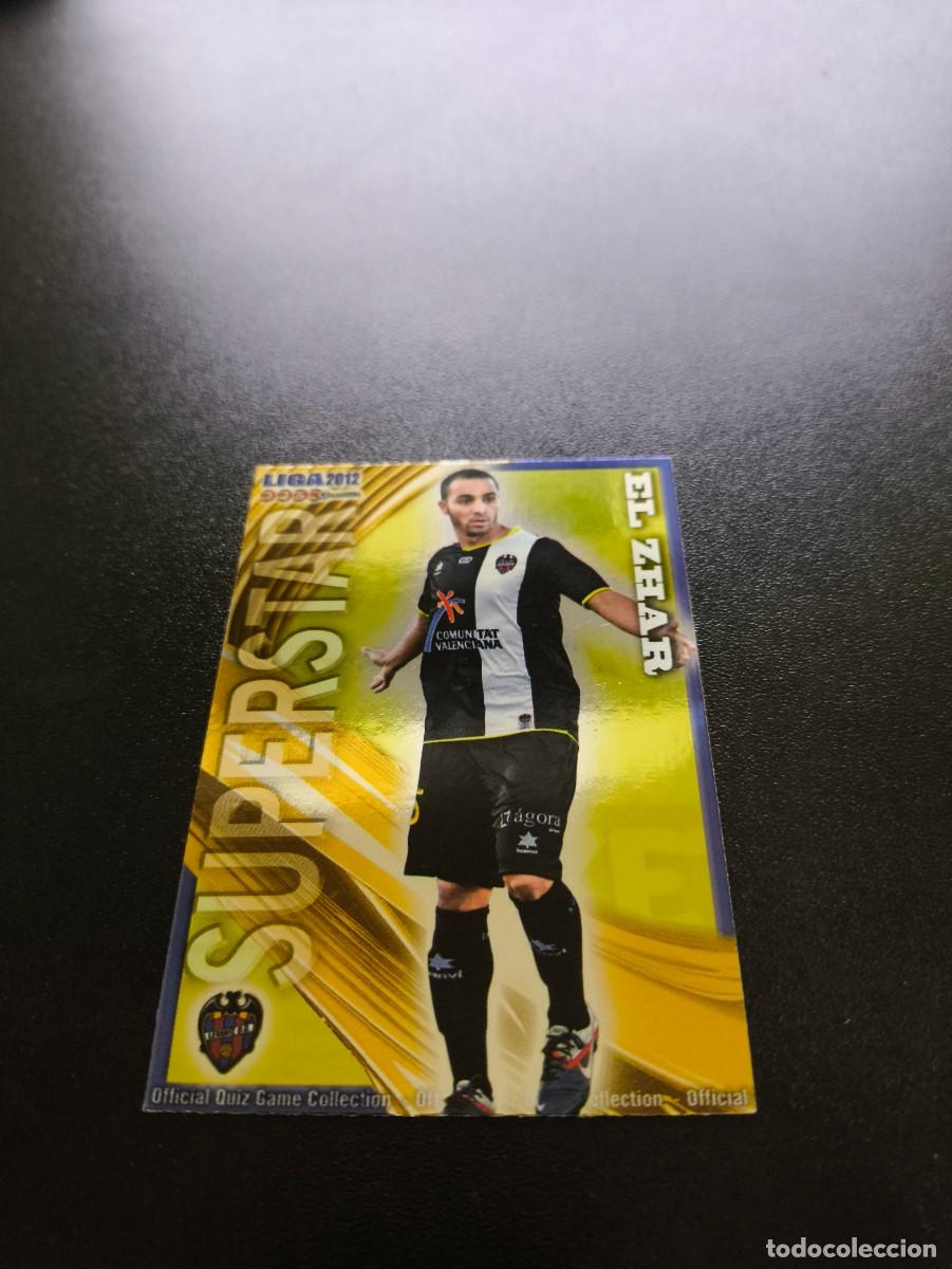 Cromos de F&uacute;tbol: 378 EL ZHAR BRILLO LISO SUPERSTAR LEVANTE MUNDICROMO LIGA 2011 2012 11 12 NO PANINI ESTE MEGACRACKS