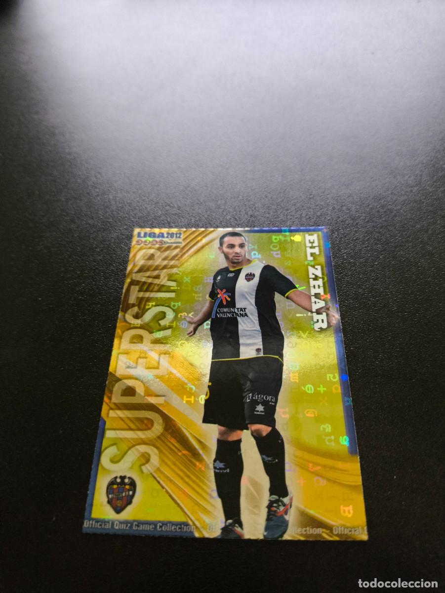 Cromos de F&uacute;tbol: 378 EL ZHAR FONDO LETRAS SUPERSTAR LEVANTE MUNDICROMO LIGA 2011 2012 11 12 NO PANINI ESTE MEGACRACKS