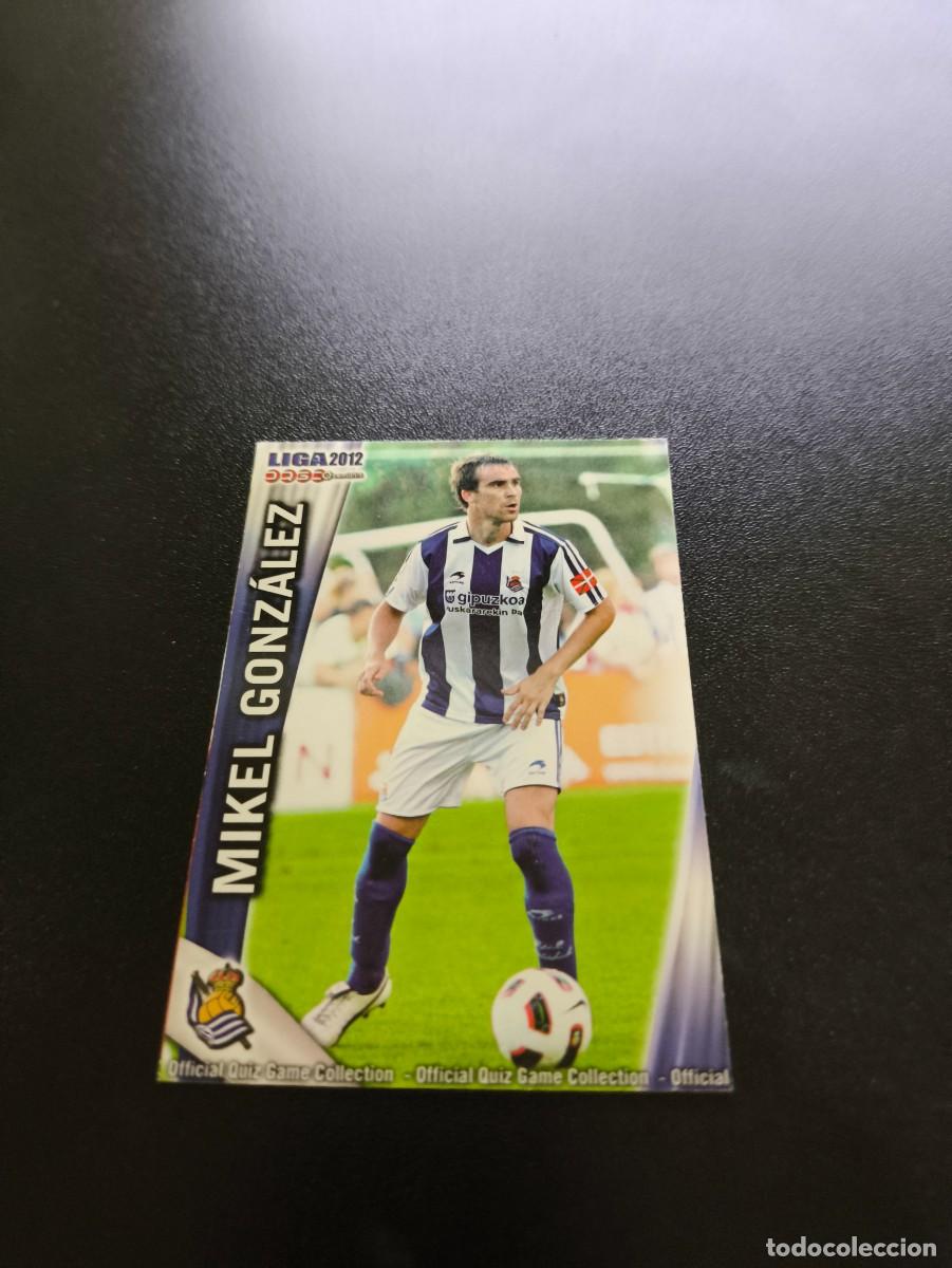 Cromos de F&uacute;tbol: 386 MIKEL GONZALEZ REAL SOCIEDAD MUNDICROMO LIGA 2011 2012 11 12 NO PANINI ESTE MEGACRACKS