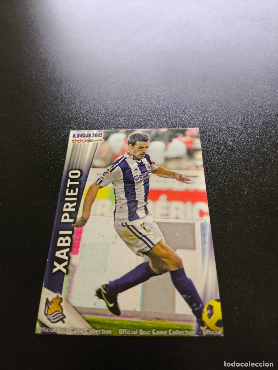 Cromos de F&uacute;tbol: 392 XABI PRIETO REAL SOCIEDAD MUNDICROMO LIGA 2011 2012 11 12 NO PANINI ESTE MEGACRACKS