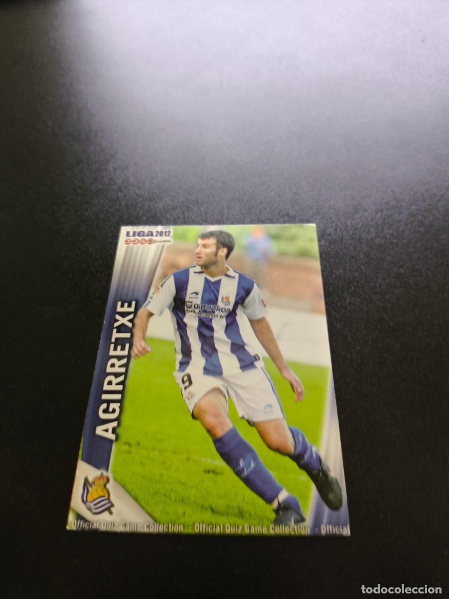 Cromos de F&uacute;tbol: 397 Agirretxe REAL SOCIEDAD MUNDICROMO LIGA 2011 2012 11 12 NO PANINI ESTE MEGACRACKS