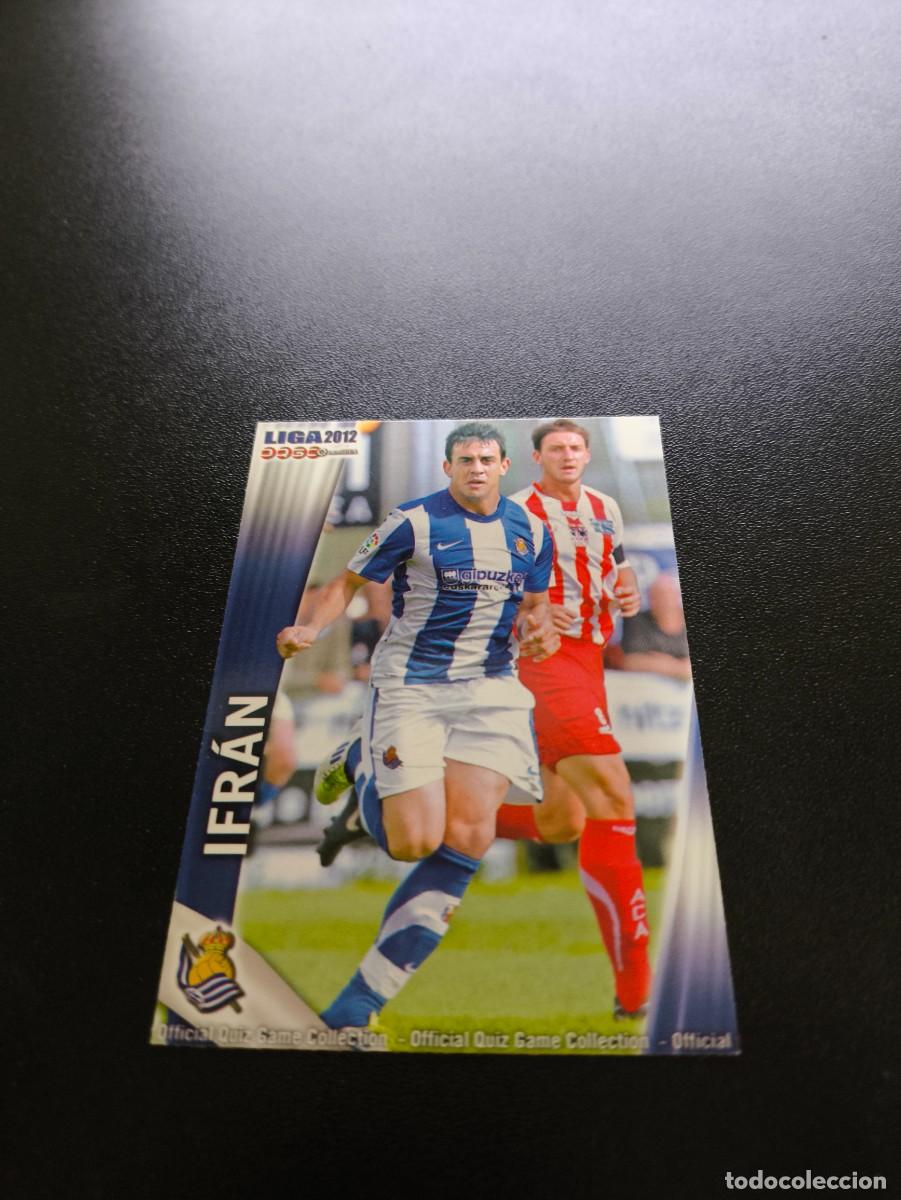 Cromos de F&uacute;tbol: 399 IFRAN REAL SOCIEDAD MUNDICROMO LIGA 2011 2012 11 12 NO PANINI ESTE MEGACRACKS