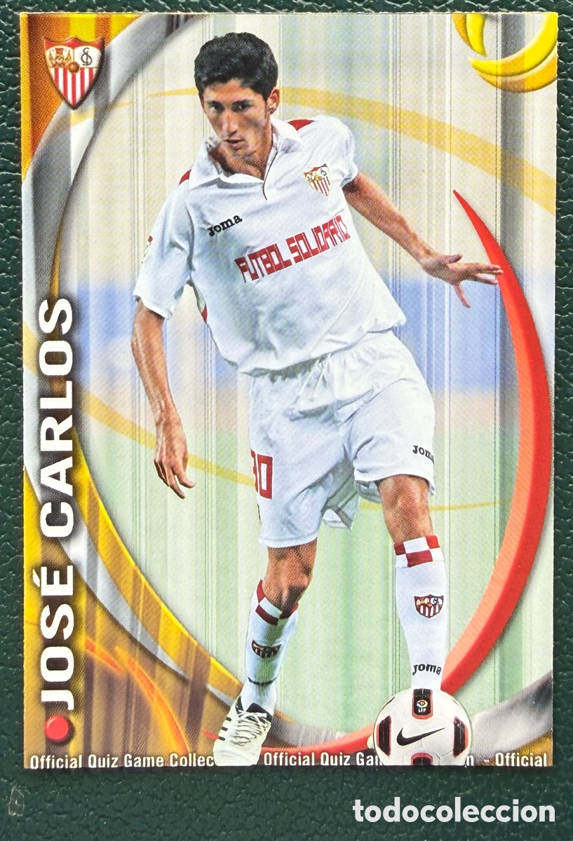 Figurine di Calcio: 677 JOSE CARLOS SEVILLA FC FICHAS ALBUM MUNDICROMO 2010 2011 10 11