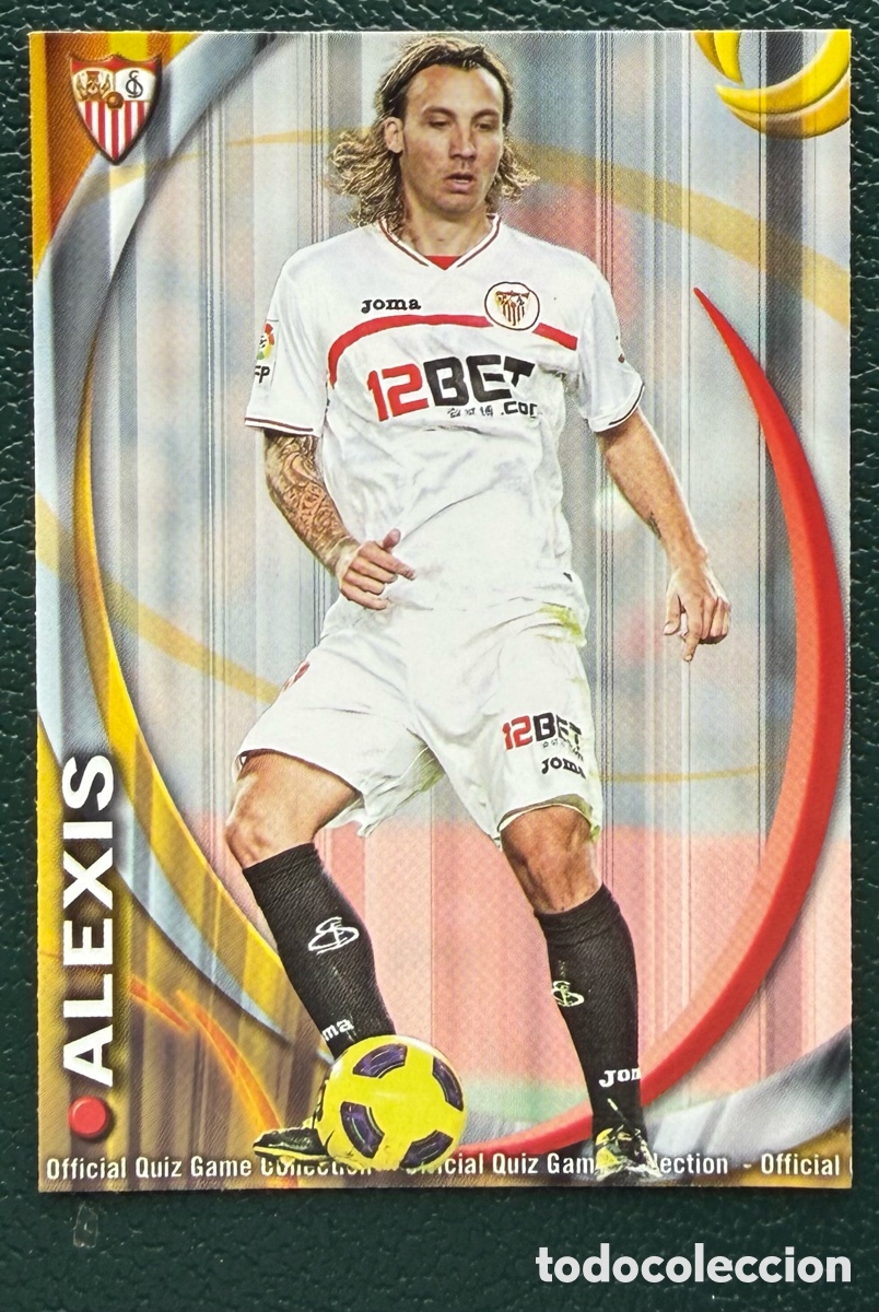 Figurine di Calcio: 678 ALEXIS SEVILLA FC FICHAS ALBUM MUNDICROMO 2010 2011 10 11