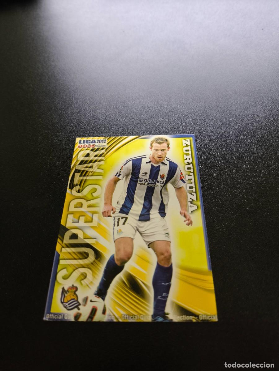 Cromos de F&uacute;tbol: 403 ZURUTUZA MATE REAL SOCIEDAD MUNDICROMO LIGA 2011 2012 11 12 NO PANINI ESTE MEGACRACKS