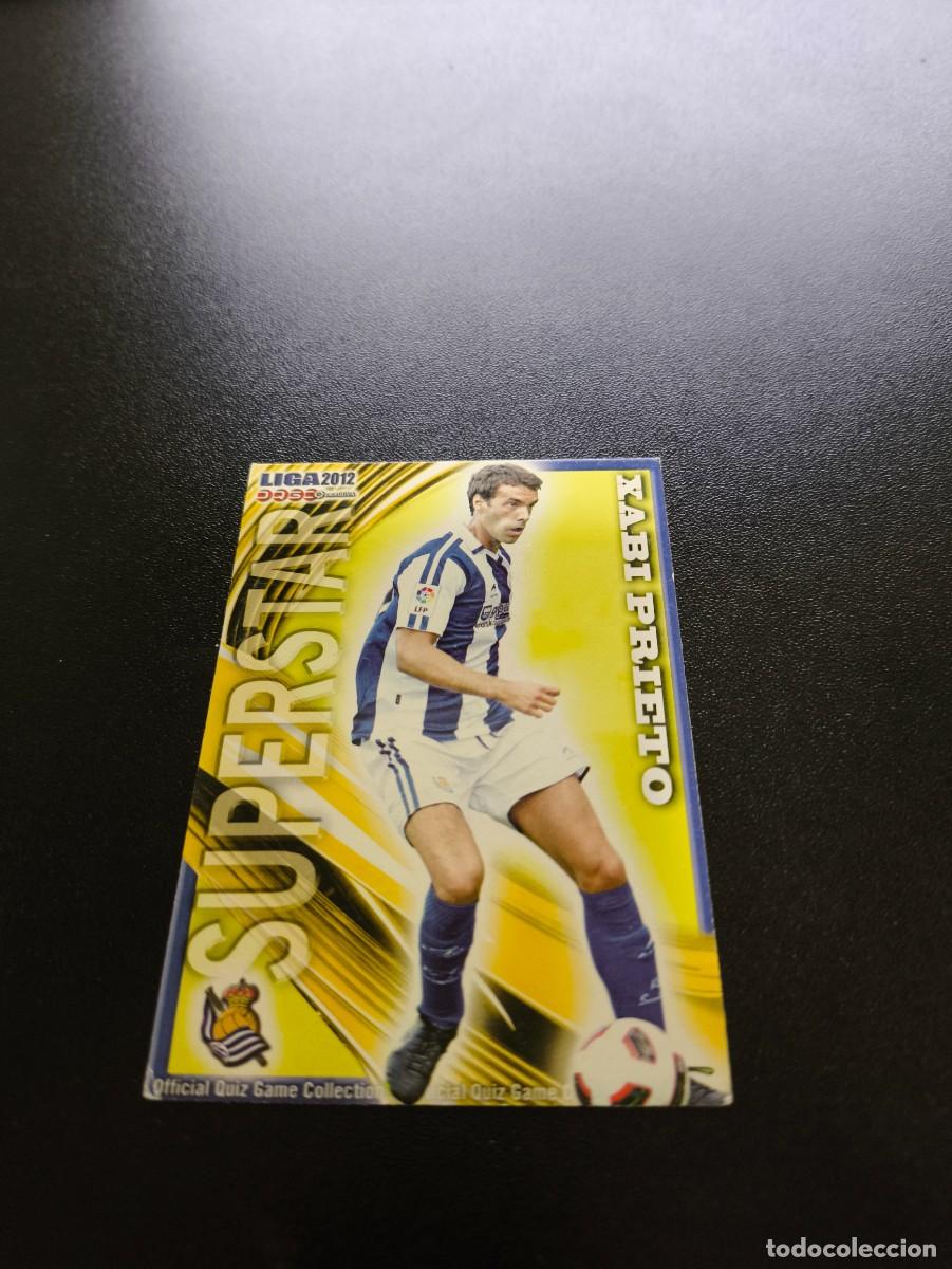 Cromos de F&uacute;tbol: 404 XABI PRIETO MATE REAL SOCIEDAD MUNDICROMO LIGA 2011 2012 11 12 NO PANINI ESTE MEGACRACKS