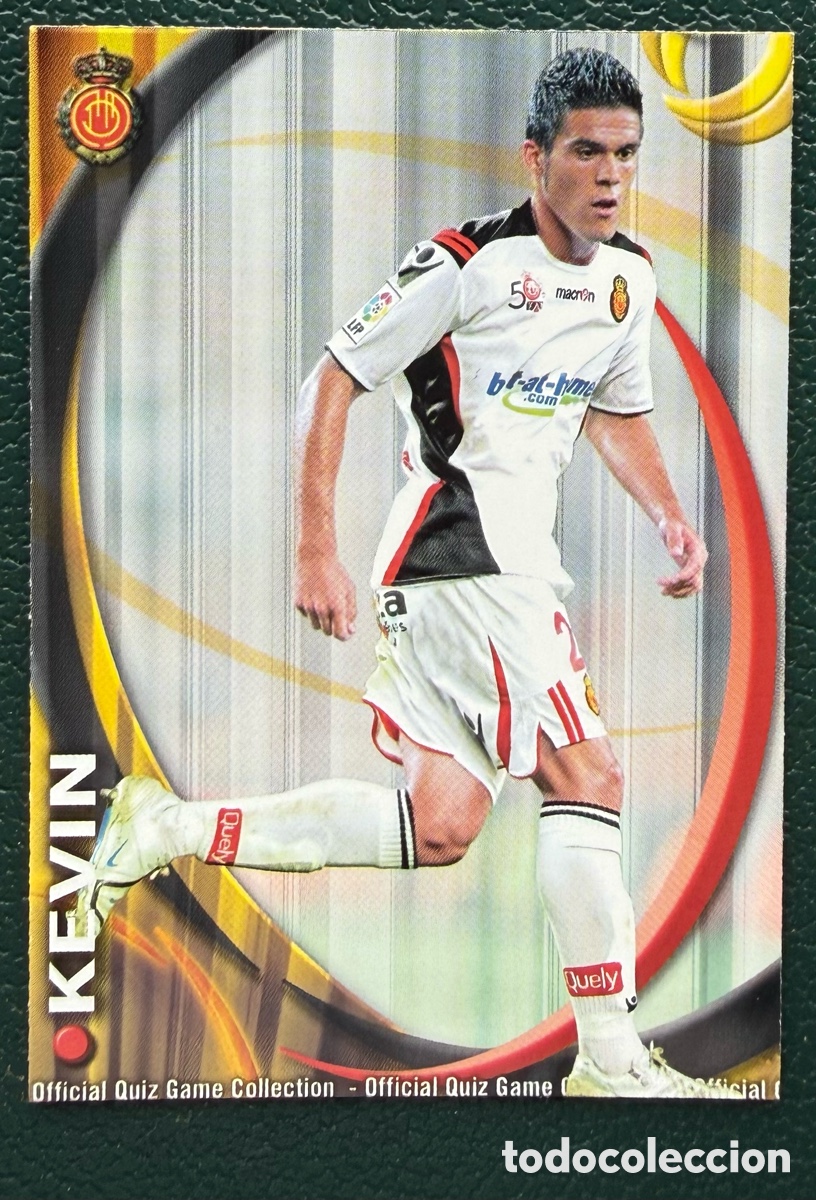 Figurine di Calcio: 681 KEVIN RCD MALLORCA FICHAS ALBUM MUNDICROMO 2010 2011 10 11