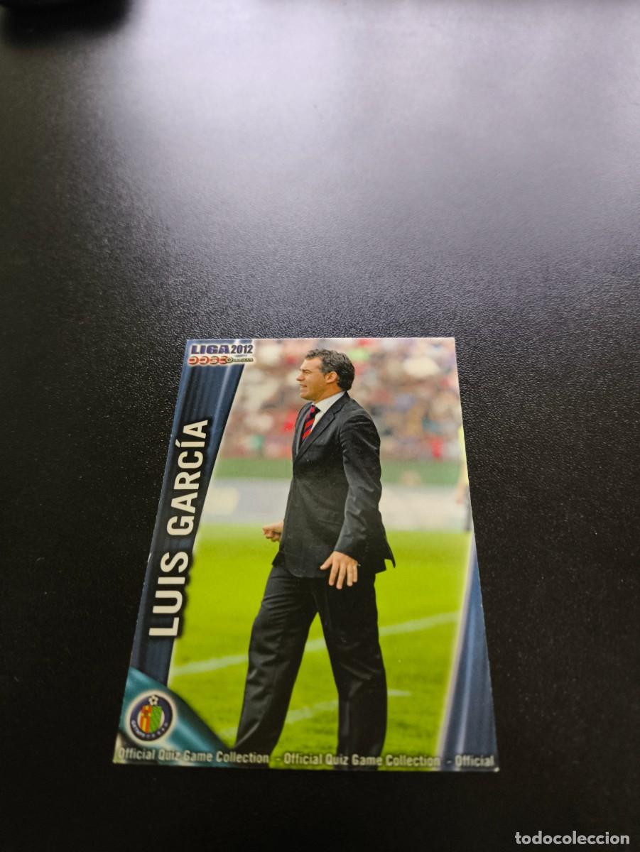 Cromos de F&uacute;tbol: 408 LUIS GARCIA GETAFE MUNDICROMO LIGA 2011 2012 11 12 NO PANINI ESTE MEGACRACKS