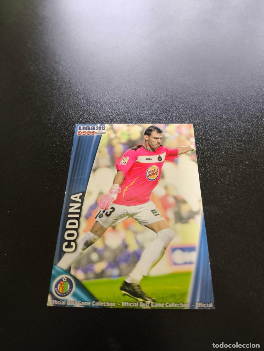 Cromos de F&uacute;tbol: 410 CODINA GETAFE MUNDICROMO LIGA 2011 2012 11 12 NO PANINI ESTE MEGACRACKS