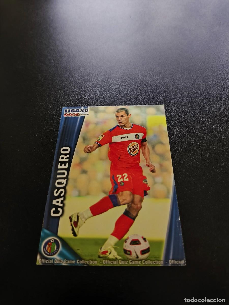 Cromos de F&uacute;tbol: 419 CASQUERO GETAFE MUNDICROMO LIGA 2011 2012 11 12 NO PANINI ESTE MEGACRACKS