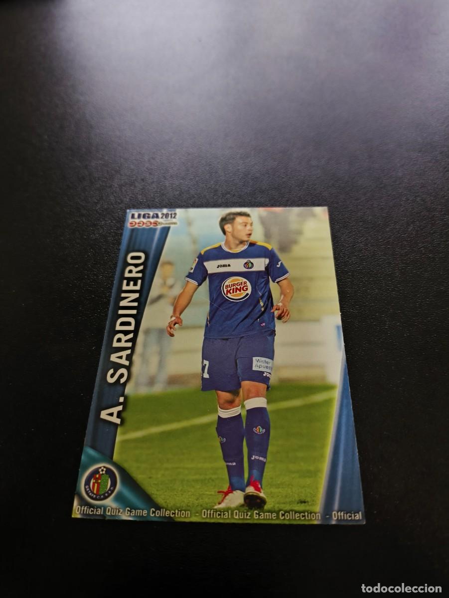 Cromos de F&uacute;tbol: 423 SARDINERO BAJA GETAFE MUNDICROMO LIGA 2011 2012 11 12 NO PANINI ESTE MEGACRACKS