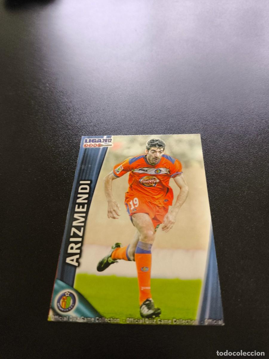 Cromos de F&uacute;tbol: 424 ARIZMENDI BAJA GETAFE MUNDICROMO LIGA 2011 2012 11 12 NO PANINI ESTE MEGACRACKS