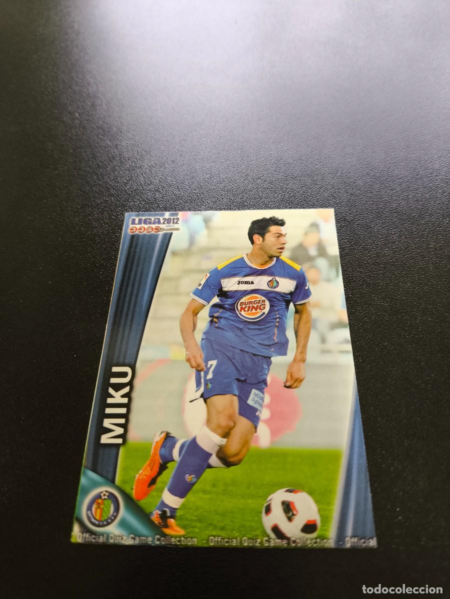 Cromos de F&uacute;tbol: 425 MIKU GETAFE MUNDICROMO LIGA 2011 2012 11 12 NO PANINI ESTE MEGACRACKS