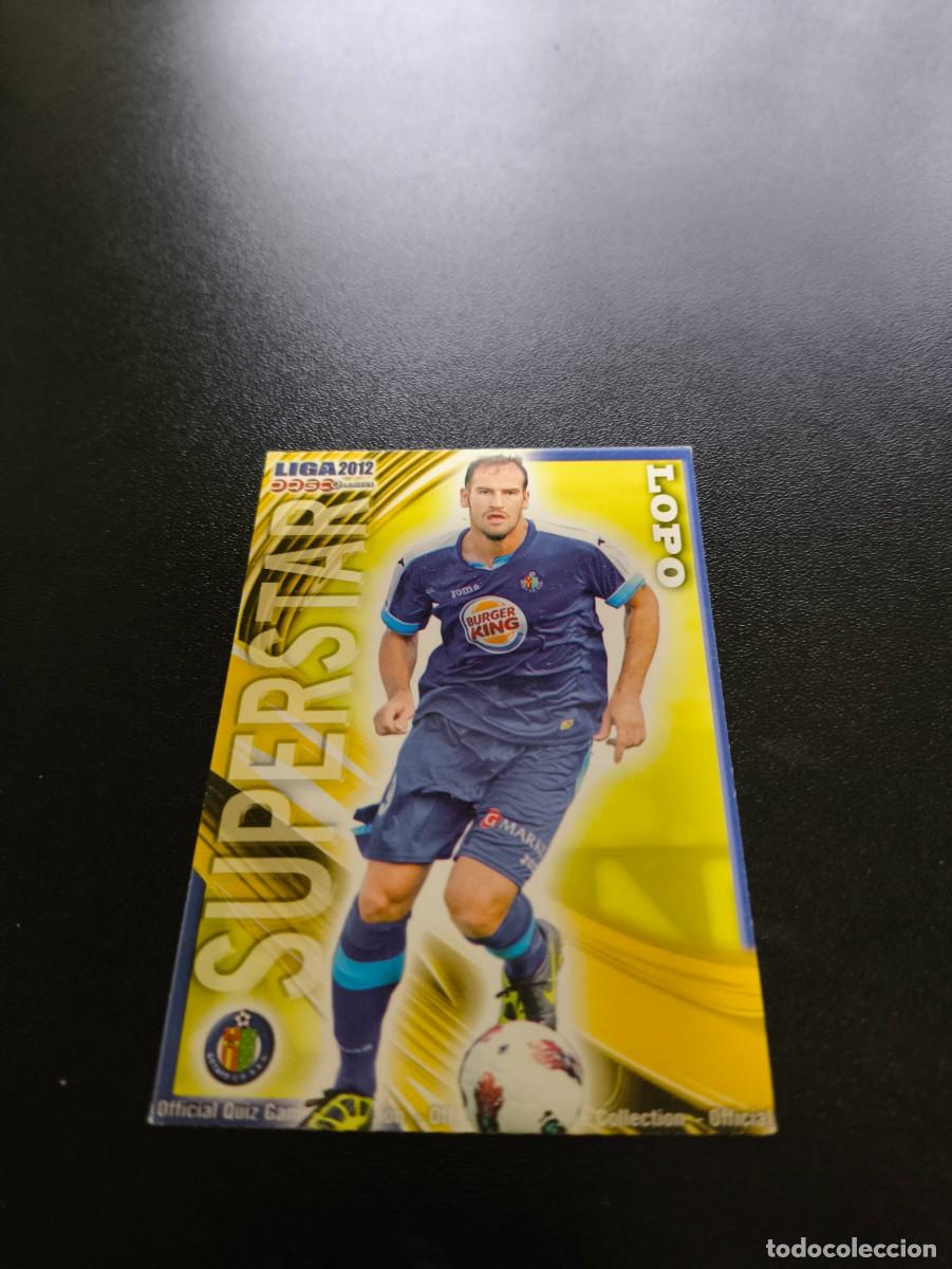 Cromos de F&uacute;tbol: 428 LOPO MATE SUPERSTAR GETAFE MUNDICROMO LIGA 2011 2012 11 12 NO PANINI ESTE MEGACRACKS