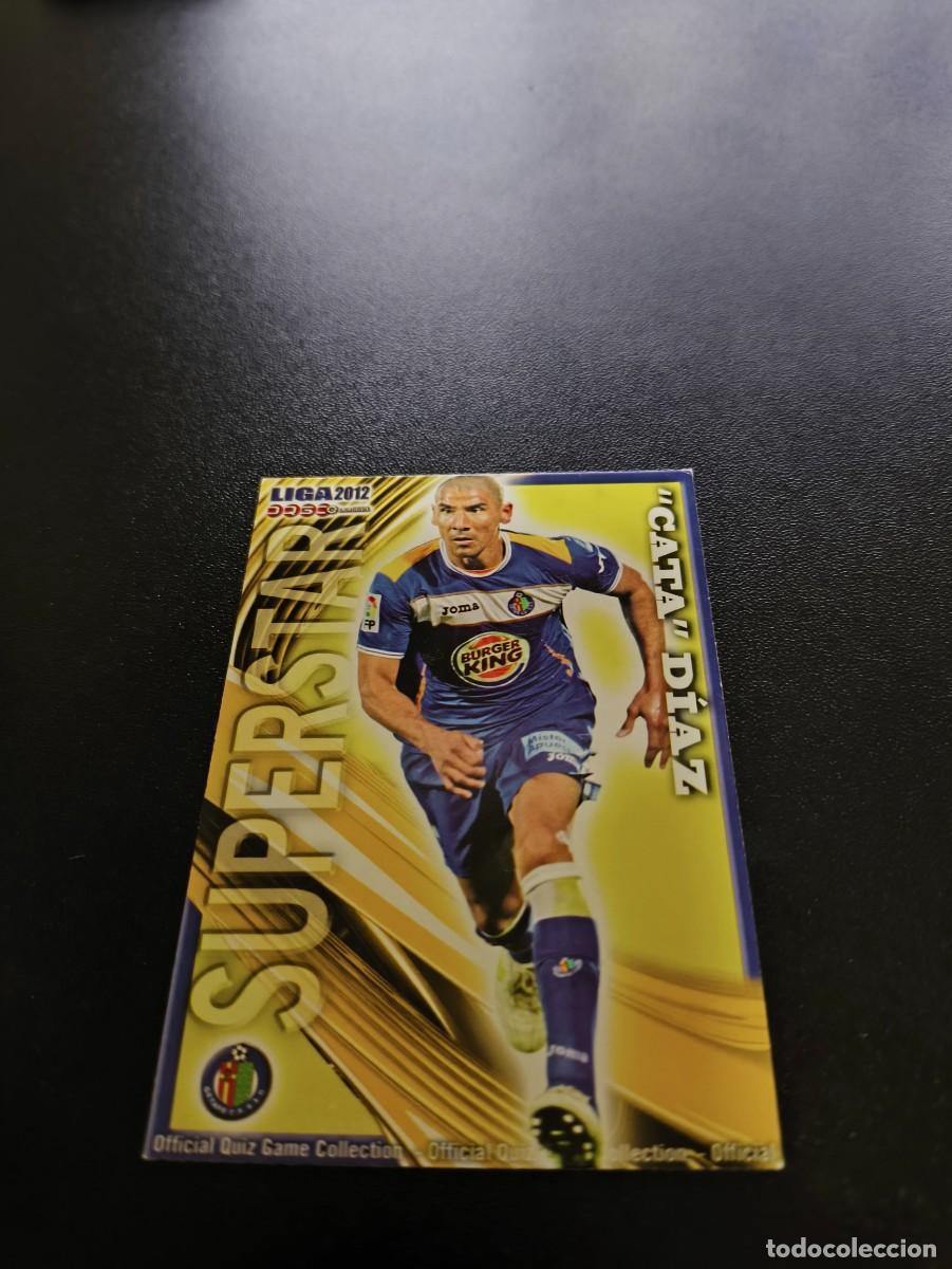 Cromos de F&uacute;tbol: 429 CATA DIAZ MATE SUPERSTAR GETAFE MUNDICROMO LIGA 2011 2012 11 12 NO PANINI ESTE MEGACRACKS
