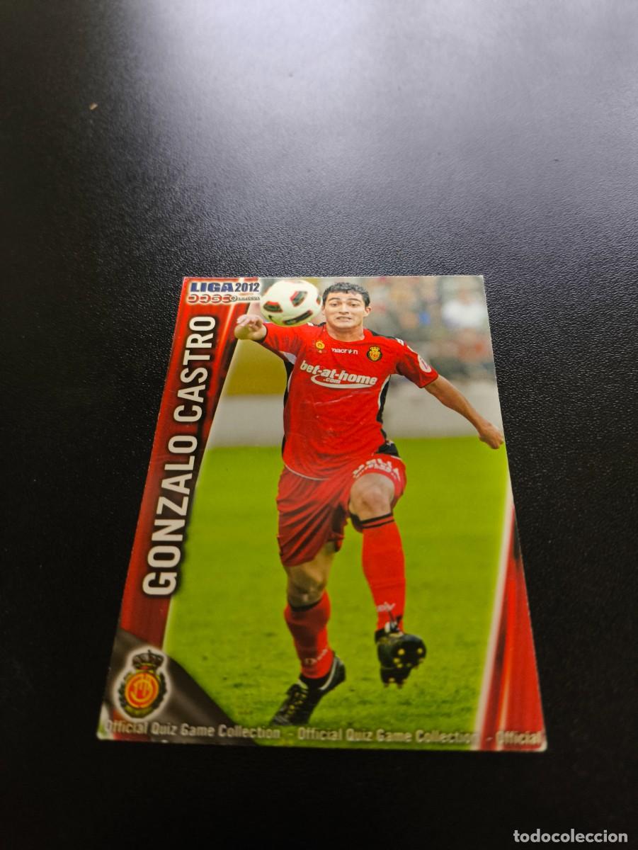 Cromos de F&uacute;tbol: 447 GONZALO CASTRO MALLORCA MUNDICROMO LIGA 2011 2012 11 12 NO PANINI ESTE MEGACRACKS