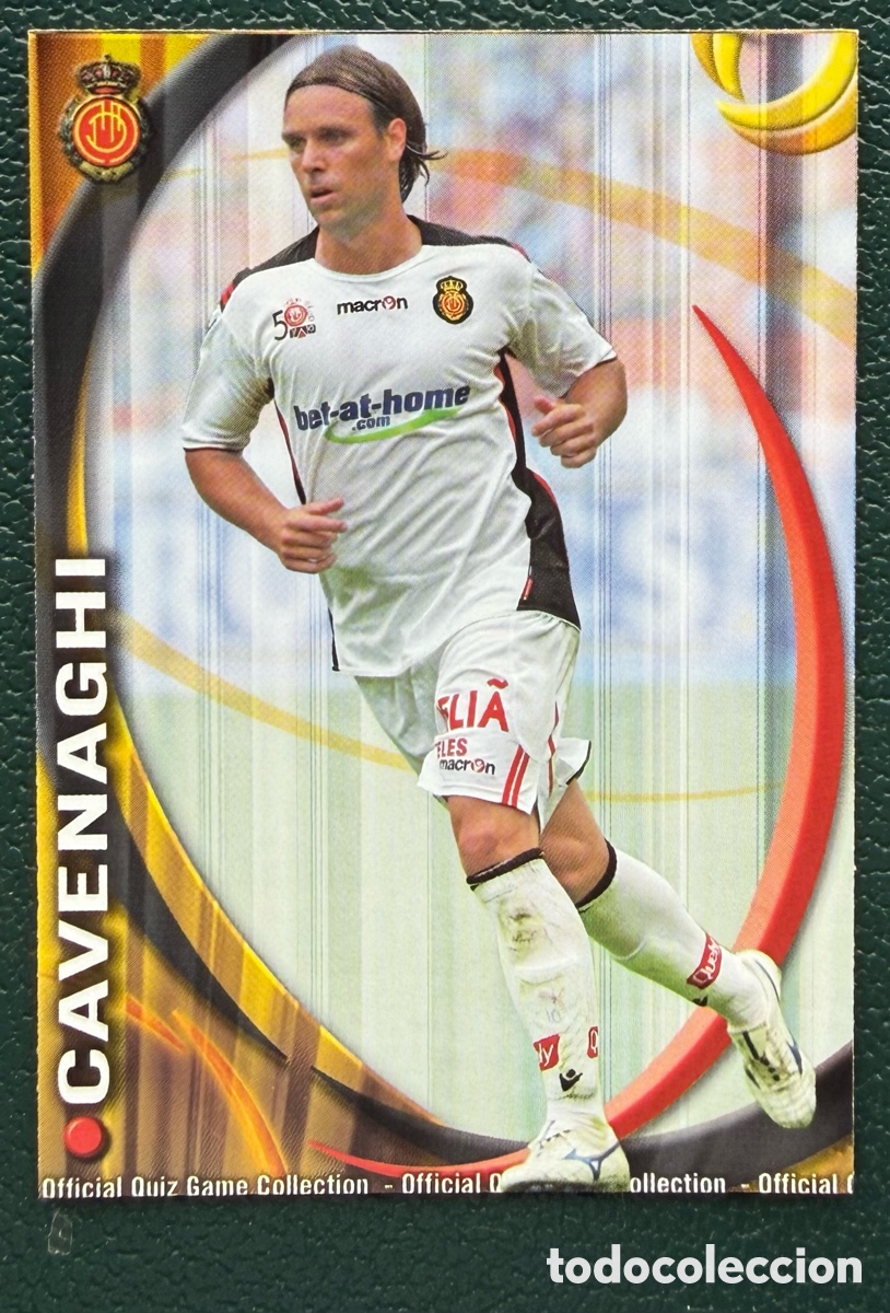 Cromos de F&uacute;tbol: 683 CAVENAGHI RCD MALLORCA FICHAS ALBUM MUNDICROMO 2010 2011 10 11