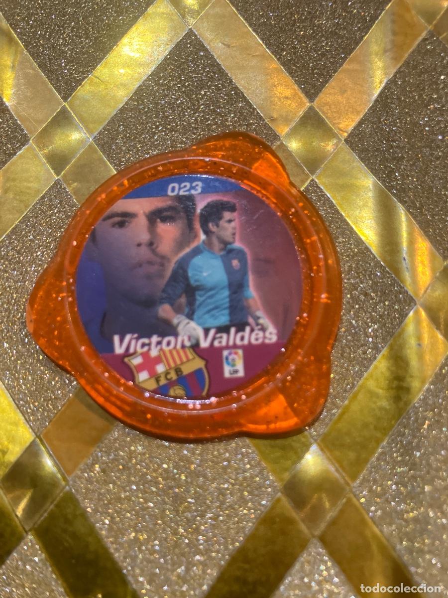Cromos de F&uacute;tbol: CROMO DE FUTBOL Kraks de la Liga 2006 2007 V&iacute;ctor Vald&eacute;s n&uacute;mero 23 Barcelona Panini !