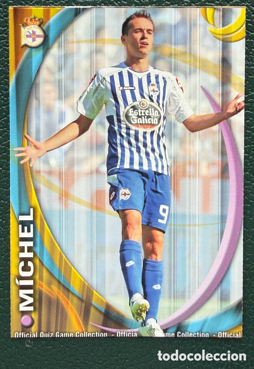 Cromos de F&uacute;tbol: 689 MICHEL DEPORTIVO DE LA CORU&Ntilde;A FICHAS ALBUM MUNDICROMO 2010 2011 10 11
