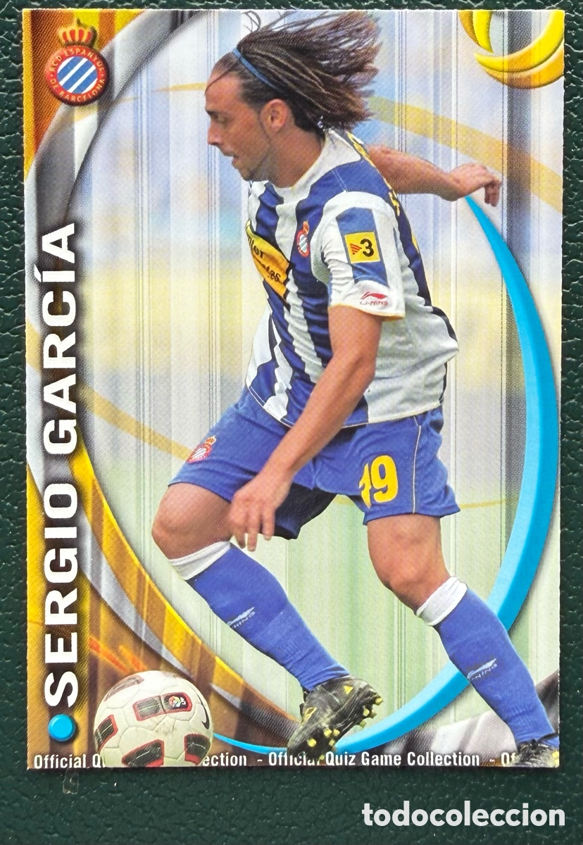 Cromos de F&uacute;tbol: 691 SERGIO GARCIA RCD ESPANYOL FICHAS ALBUM MUNDICROMO 2010 2011 10 11