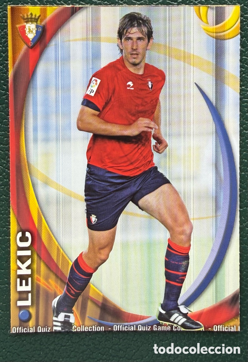 Cromos de F&uacute;tbol: 694 LEKIC CA OSASUNA FICHAS ALBUM MUNDICROMO 2010 2011 10 11