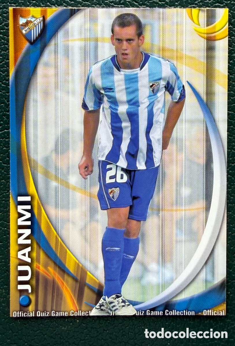Figurine di Calcio: 701 JUANMI MALAGA CF FICHAS ALBUM MUNDICROMO 2010 2011 10 11