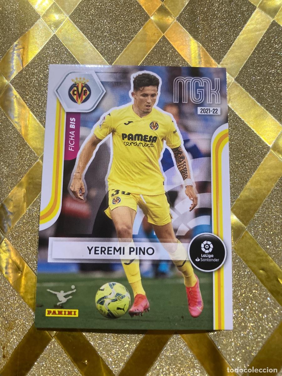 Cromos de F&uacute;tbol: CROMOS DE FUTBOL NUMERO 358 BIS YEREMI PINO VILLARREAL MEGACRACKS LIGA 2021 2022 MGK PANINI !
