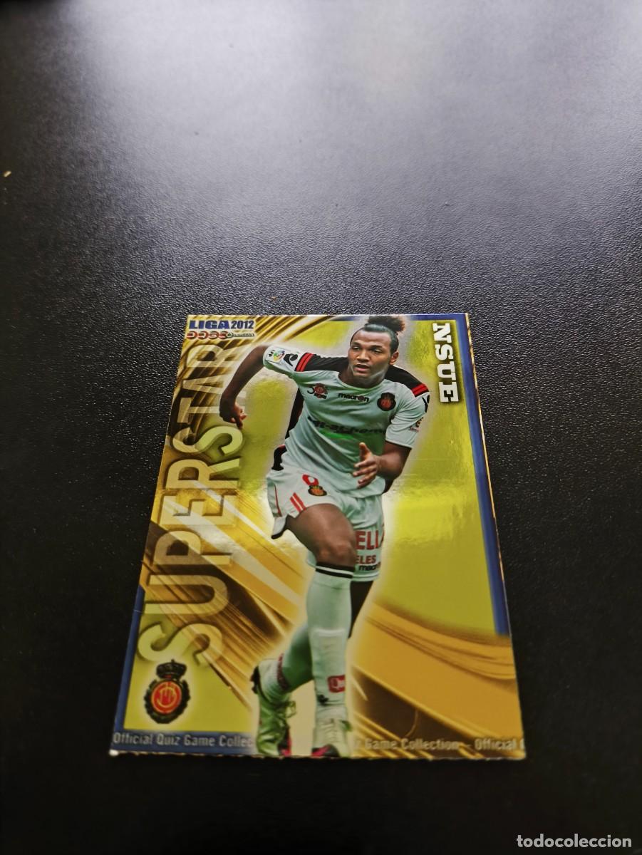 Cromos de F&uacute;tbol: 458 NSUE BRILLO LISO SUPERSTAR MALLORCA MUNDICROMO LIGA 2011 2012 11 12 NO PANINI ESTE MEGACRACKS
