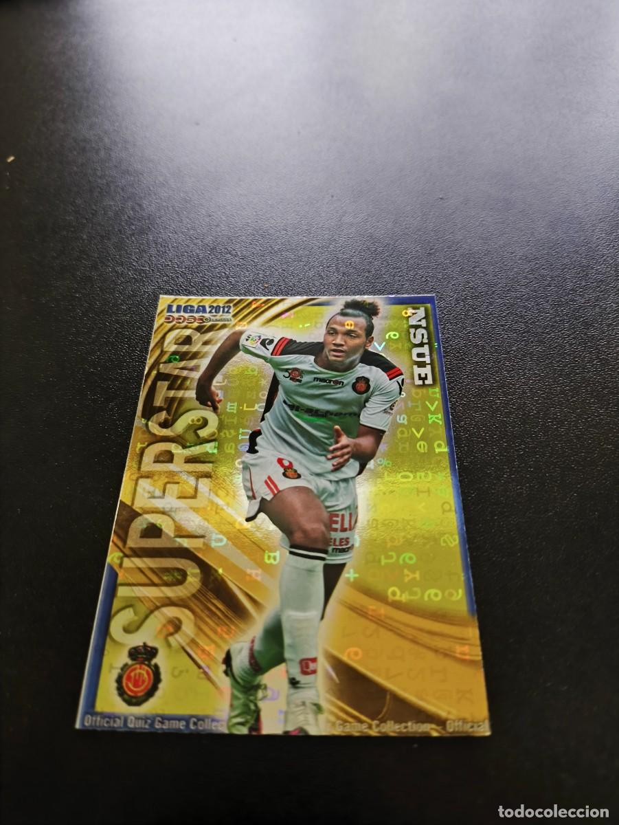 Cromos de F&uacute;tbol: 458 NSUE FONDO LETRAS SUPERSTAR MALLORCA MUNDICROMO LIGA 2011 2012 11 12 NO PANINI ESTE MEGACRACKS