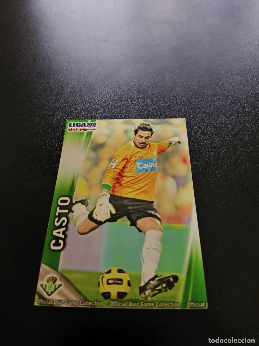 Cromos de F&uacute;tbol: 463 CASTO REAL BETIS MUNDICROMO LIGA 2011 2012 11 12 NO PANINI ESTE MEGACRACKS