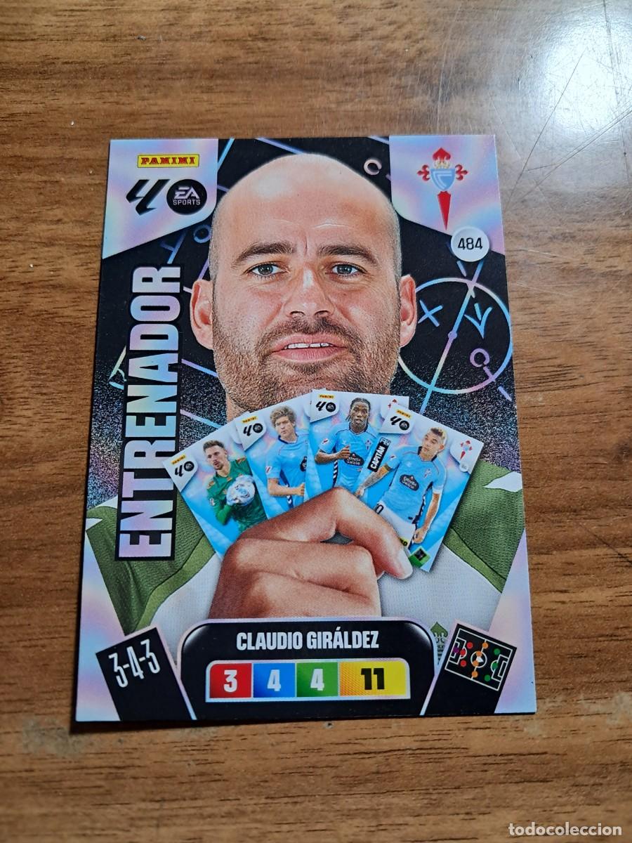 Cromos de F&uacute;tbol: CROMO COLECCIONES ESTE TEMPORADA 25/26: ENTRENADOR CLAUDIO GIR&Aacute;LDEZ (CELTA), N&deg; 484