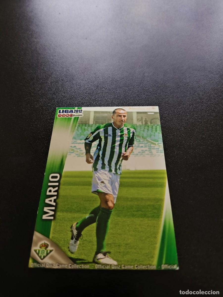 Cromos de F&uacute;tbol: 466 MARIO REAL BETIS MUNDICROMO LIGA 2011 2012 11 12 NO PANINI ESTE MEGACRACKS