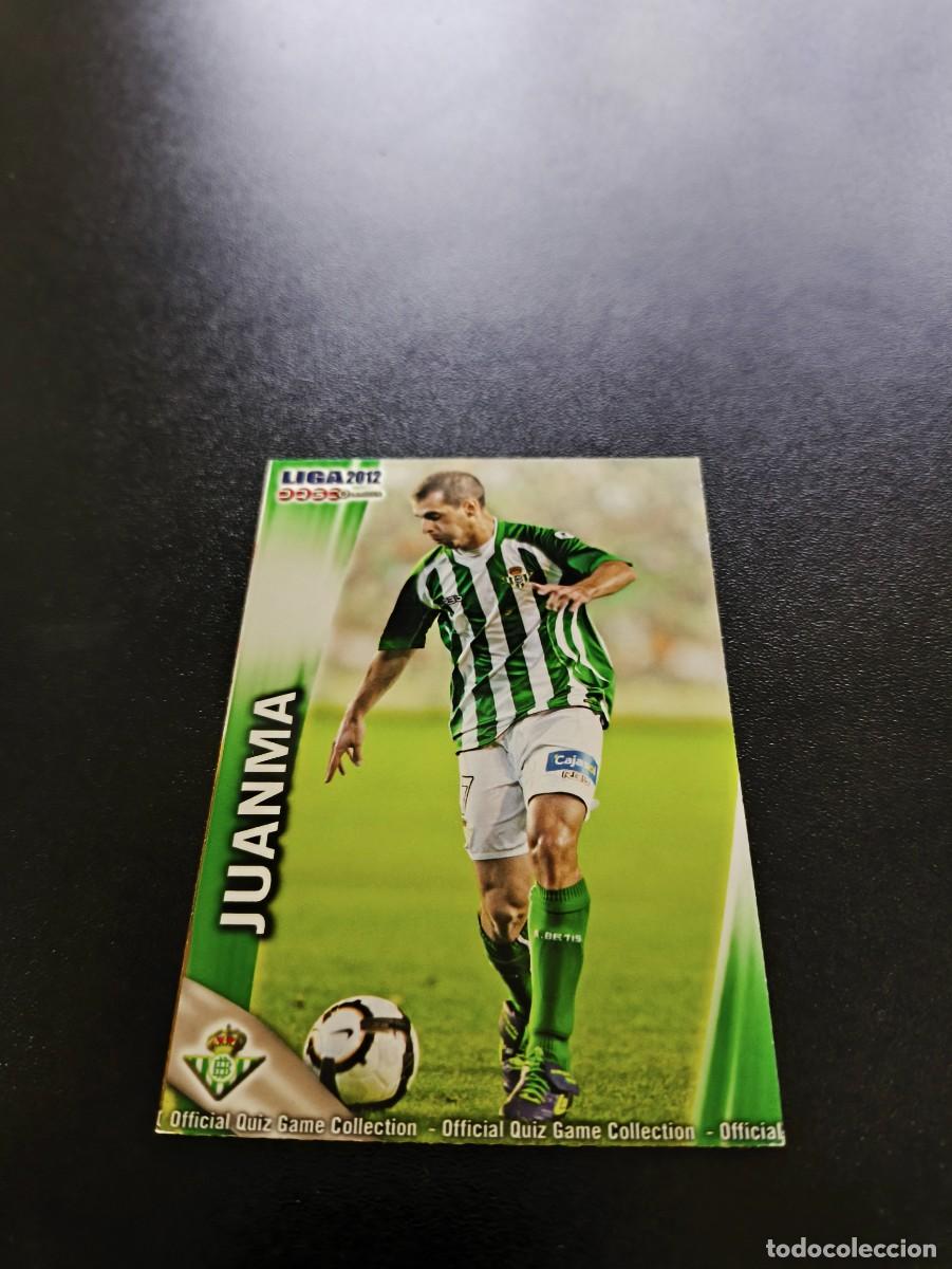 Cromos de F&uacute;tbol: 469 JUANMA REAL BETIS MUNDICROMO LIGA 2011 2012 11 12 NO PANINI ESTE MEGACRACKS