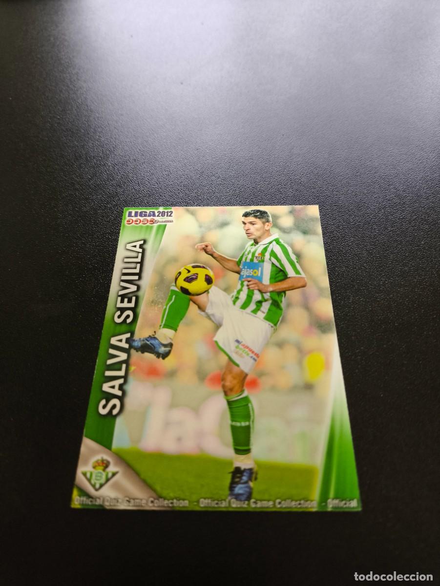 Cromos de F&uacute;tbol: 471 SALVA SEVILLA REAL BETIS MUNDICROMO LIGA 2011 2012 11 12 NO PANINI ESTE MEGACRACKS